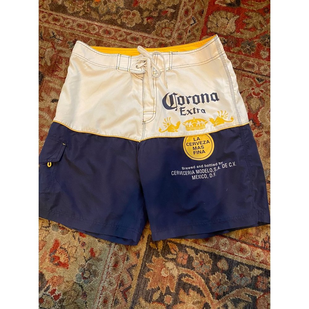 Corona Extra Mens Board Shorts Size 36